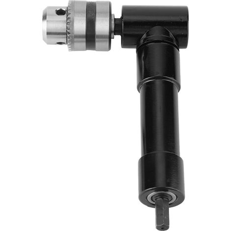 Adaptateur de mandrin à angle droit 90° pour perceuse, rallonge et porte-foret (1/5)