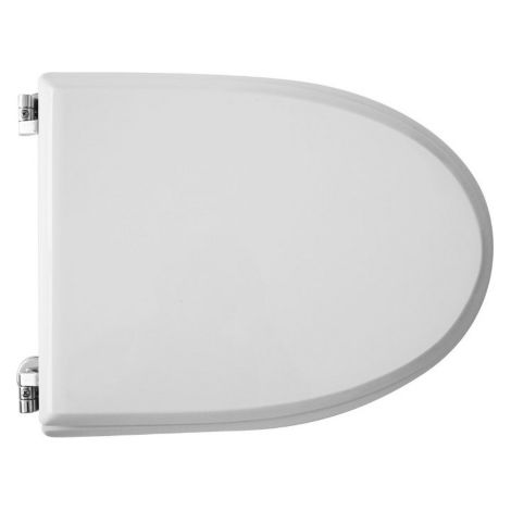 SIÈGE DE WC POUR HATRIA-SPEA VASO MAJORA FORMA 4  Dimensions : Blanc - Charnières à anneaux