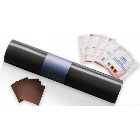 Planenreparaturset 220x32cm SCHWARZ