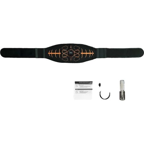 Cinturón tonificador abdominal, tecnología EMS, recargable por USB, cinturón abdominal (1/2)
