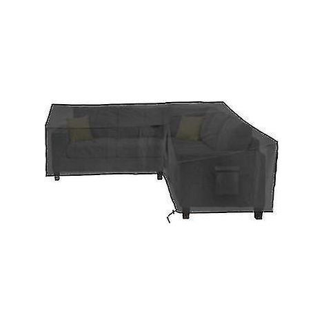 Housse de barbecue Vancl en tissu Oxford 420D, imperméable, pour barbecue extérieur (lot de 300 x 300 x 90 cm + 155 x 95 x 68 cm). (1/5)