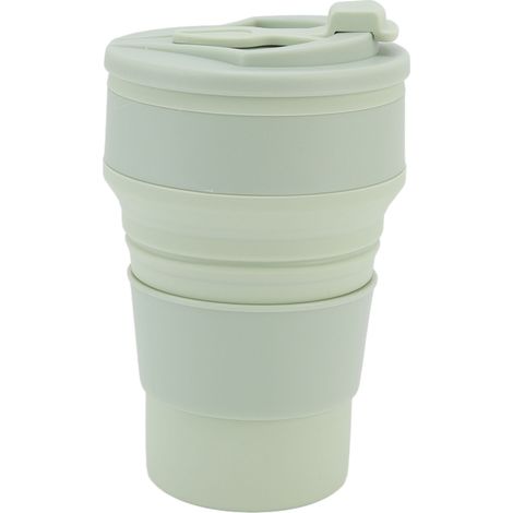 Doppelwandiger, transparenter Kaffeebecher mit Deckel, verdickter, isolierter Milchbecher (1/5)