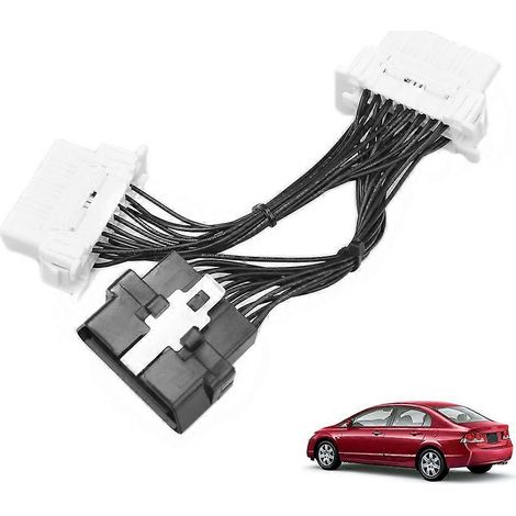 Câble d'extension OBD2 16 broches pour voiture, adaptateur (1/4)