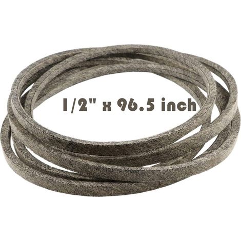 Cinghia di trasmissione per tosaerba Tinor – Lunghezza 96,5' – Larghezza 1/2' – Realizzata in Kevlar per una maggiore durata - 954-04060B (1/5)