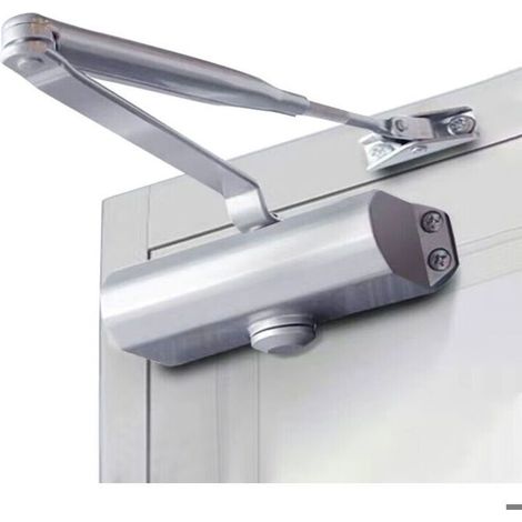 Ferme-portes Automatique Réglable Contrôle Jusqu'à 45-85kg (1pcs), Ferme-Porte Automatique Hydraulique avec A Bras Compas Rotatif (1/4)