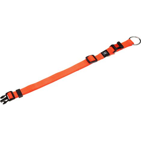 K&F Art Sportiv Plus Collar, arancione riflettente 25mm 45-65 cm, regolabile