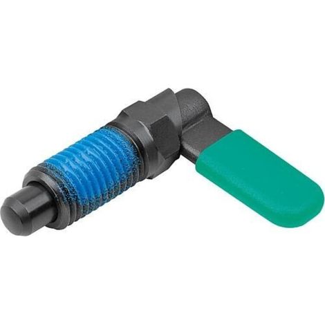 KIPP Sperrriegel M10x1 Ø 6mm Form CP Stahl ohne Mutter Kappe (1/3)