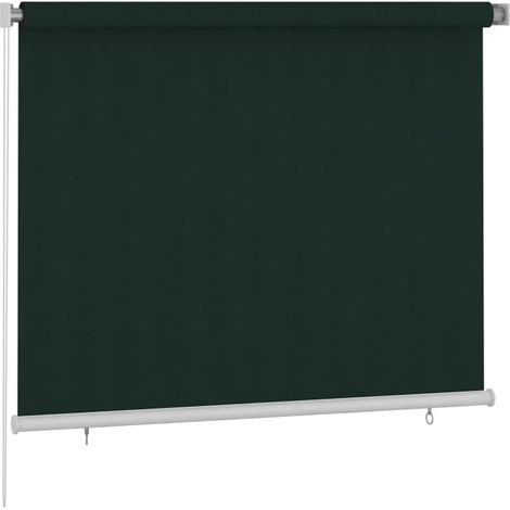 Maison Exclusive - Tenda a Rullo per Esterni 185(L)x140(A) cm Verde scuro HDPE (1/5)