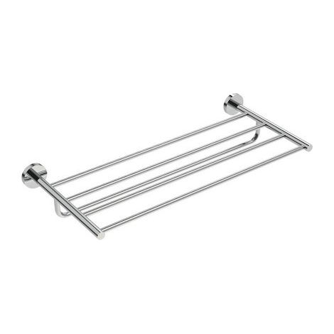 MENSOLA PORTA TELI MOD. CLASS- Spazzolato cm 55xh.8,2x25- METAF- pezzi 1 (1/2)