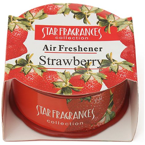 Gel déodorant à la fraise – Neutralise les odeurs – Laisse un parfum frais – Gel solide – Multi-usages – Jusqu'à 45 jours d'efficacité