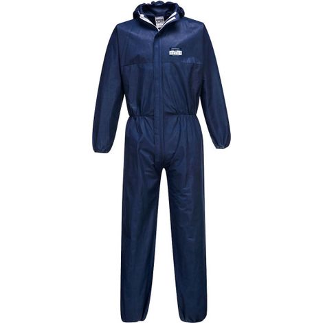 Mono laboral BizTex SMS, tipo 5/6 uso sobre la ropa ST30 L Azul Marino