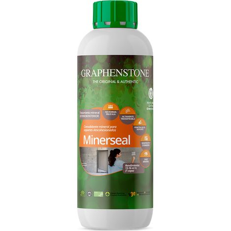 Tratamiento CONSOLIDANTE Base Silicato MINERSEAL Incoloro 1L