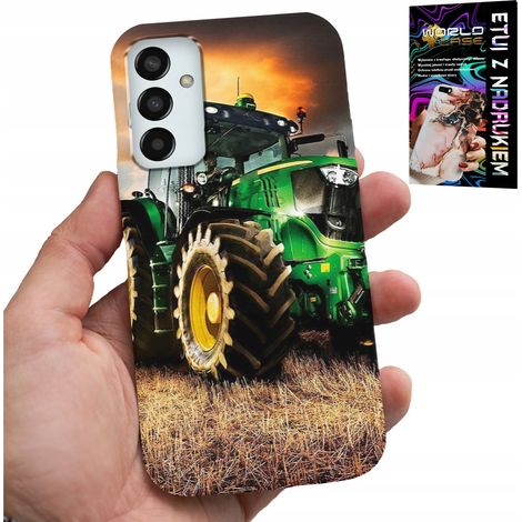Custodia per Samsung Galaxy M23 - trattore agricolo + vetro (1/5)