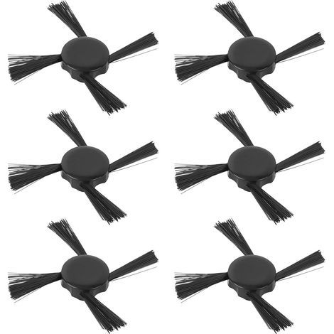 KIMISS Remplacement de la Brosse Latérale 6PCS pour Botvac D7 D5 D3 D7500 D8500 D80 N0B9 Aspirateur Robotique - Accessoire de Nettoyage de Coin et de Bord Efficace (1/5)