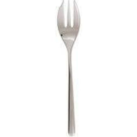 Fourchette à gâteau linéaire Sambonet S0255, acier inoxydable plaqué argent