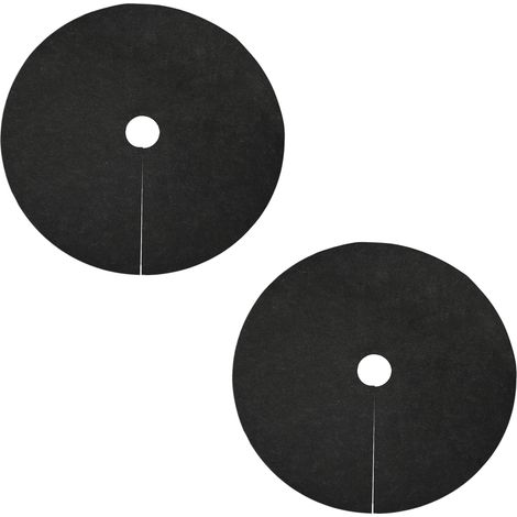Tapis Anti-Mauvaises Herbes Non-Tissé - Couverture de Protection pour Arbres, Jardins et Plantes - Lot de 2 Pièces (1/5)