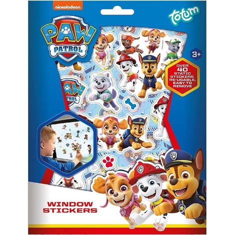 Paw Patrol - Pegatinas para ventanas con perros, 40 unidades. 720879 (1/2)
