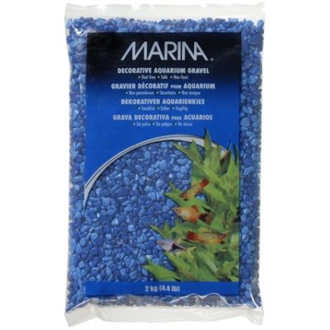 Grava de color para acuarios Marina - 2kg
