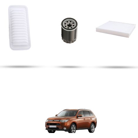 Kit tagliando 3 filtri compatibile con Mitsubishi Outlander III 2.4 123kw dal 2012 (1/5)