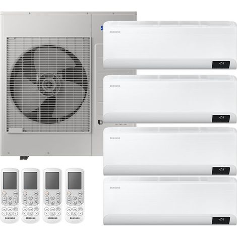 Samsung Climatizzatore Quadri Split Inverter Cebu WiFi 7+9+9+12 BTU R32 AJ100TXJ5KG