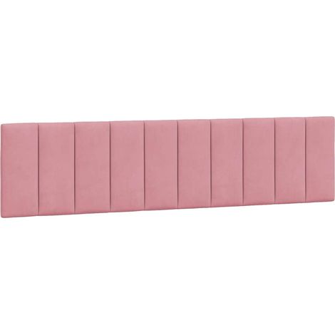 Maison Exclusive - Cuscino Testiera Hanko Rosa 200 cm in Velluto