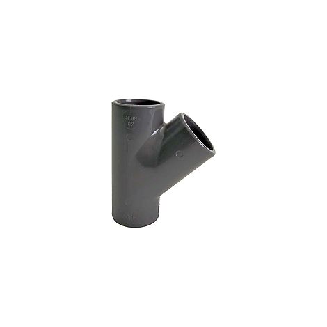 Pièce en T GF 45° équivalente à PVC-U d 10