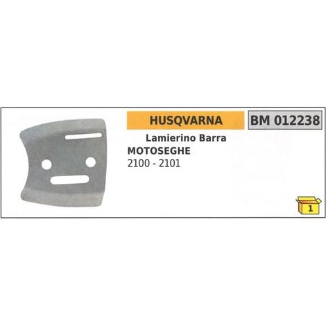 Lamierino barra lato catena HUSQVARNA per motosega 2100 2101 012238