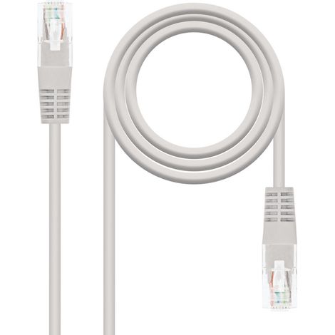Cavo patch RJ45 UTP Cat5e Cat5e 30m Grigio RJ45 (1/3)