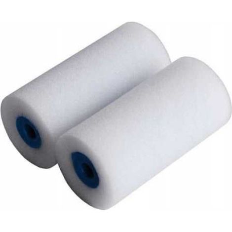 Rouleau De Peinture - Mousse Polyester - 7 cm - Pour Fenetres Et Portes - 2 Unites