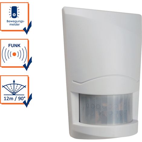 Bewegungsmelder 12m / 90° ELRO AG4000 Alarmsystem mit Wählgerät Hausalarmanlagen (1/3)