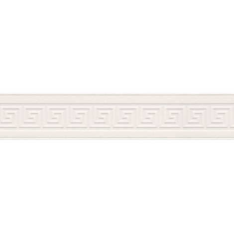 A.S. Creations – Frise murale géométrique beige – Papier peint art déco pour salon et bureau – Haute qualité – Collection Only Borders 9