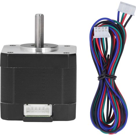 Moteur pas à pas 42 pour imprimante 3D, 0.42N.m, biphasé 4 fils, 1A 4.5V DC, pièce de rechange (1/5)