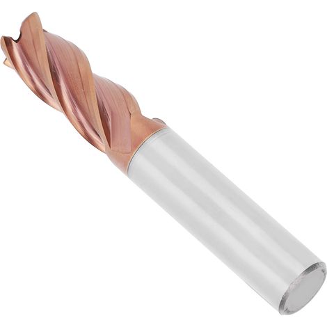 Fraises en carbure de tungstène 12x75mm pour usinage métal - Jeu 4 tailles pour fraiseuse CNC (1/5)