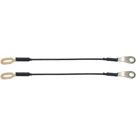 2pcs UH70‑65‑760 Tailgate Support Strap Cable Replacement for Ford Ranger Thunderbird (1/5)