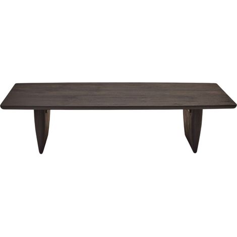 Table basse en Plateau rectangulaire et courbes organiques LORRI