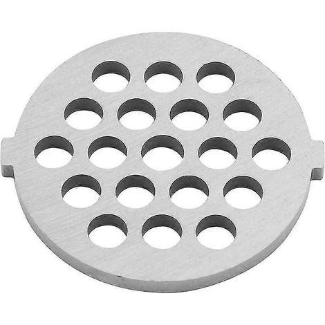 Zubehör für elektrischen Fleischwolf: Robuste 7-mm-Schneidscheibe aus Aluminium, 2er-Pack (7 mm) (1/5)
