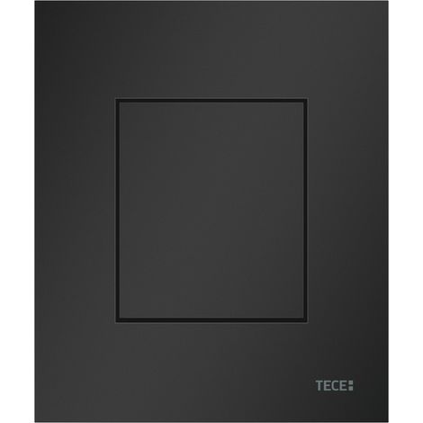Tece now Urinal-Betätigungsplatte inklusive Kartusche, Mattschwarz (1/4)