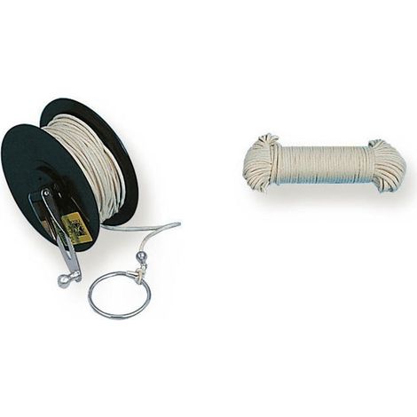 Cordeau de rechange en bobine coton tressé Mondelin 30M