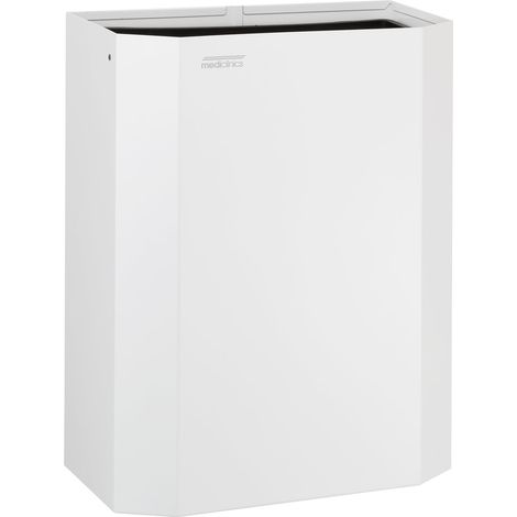 MEDICLINICS PPA2279 Papelera Abierta 25 l Blanco - ref: PPA2279 (1/2)