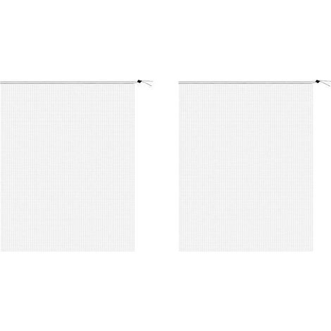 2Pack filet anti-insectes pour jardin, barrière de protection pour plantes et légumes, maille fine 1x0,7 m, protection oiseaux, anti-nuisibles, écologique.