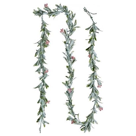 Guirlande de Noël - 2 - 7 m Guirlande de Feuilles d'Olivier (1/5)