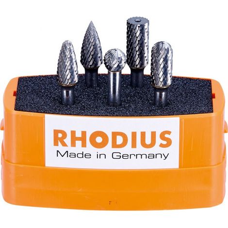 Juego de fresas 5 elementos Rhodius (1/2)