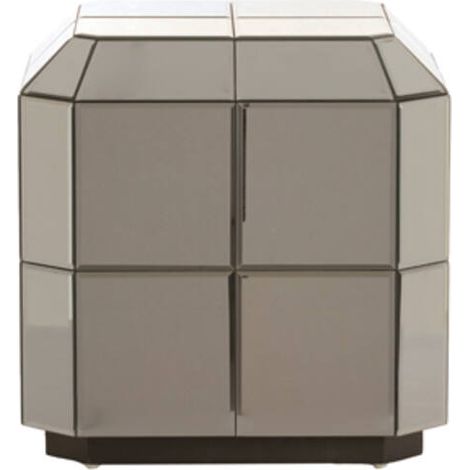 Colonna in vetro marrone 40x40x40 cm Light & Living