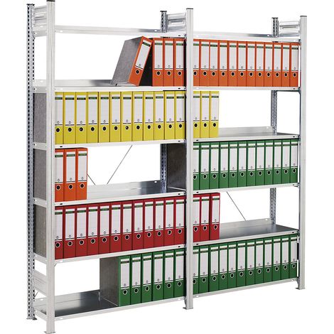 hofe, Rayonnage emboîtable combiné galvanisé, h x l x p 2000 x