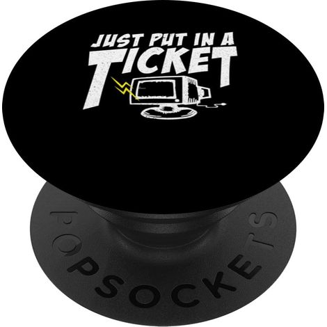 Bureau d'assistance informatique Support informatique Technicien informatique PopSockets PopGrip Interchangeable (1/5)