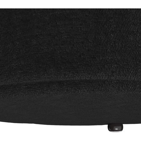 Mömax Couchtisch Kira Chenille Schwarz/Walnuss (1/5)