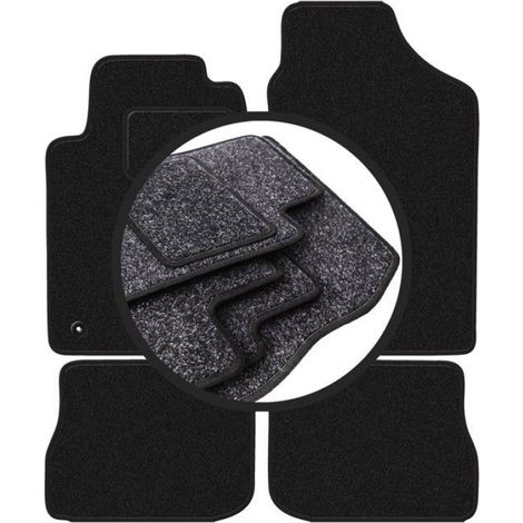 Tapis De Voiture - Polypropylène - Pour Peugeot 605 Berline (1989-1999) - Lot De 4 (1/5)