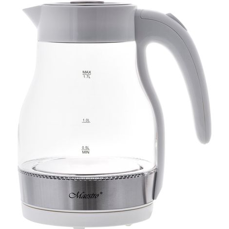 Bollitore elettrico maestro mr-061 bianco (1/5)
