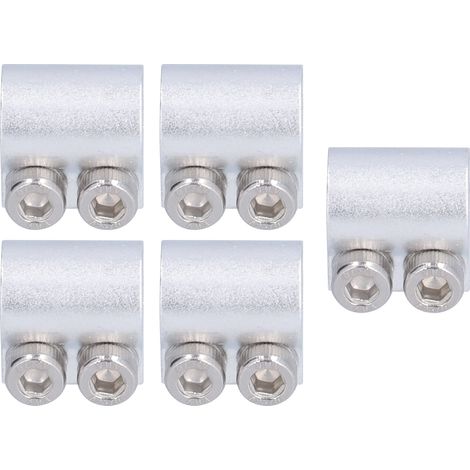 5 Pièces Accouplement Rigide Arbre Moteur en Alliage d'Aluminium pour Machines Intelligentes Modèle 6000-0005-0006 (1/5)