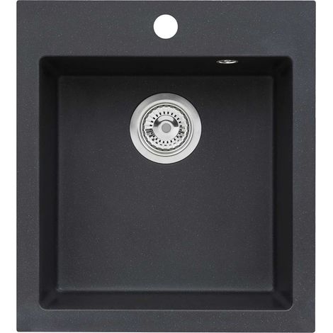 Alveus Cortina - Fregadero de granito 45x50 cm, carbon 1133432